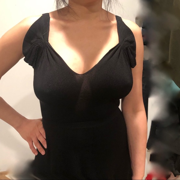 French connection black sexy dress size 6 - Picture 8 of 8